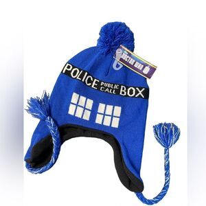 NWT Doctor Who Police Box Hat
